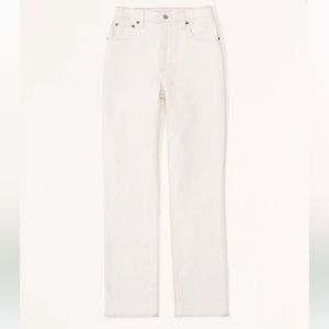Abercrombie 90s straight ultra high rise jeans